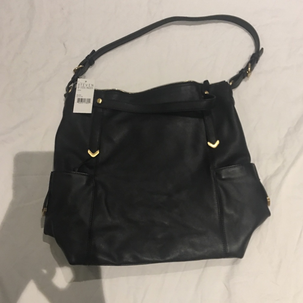 Black Steve Madden Tote With Tag